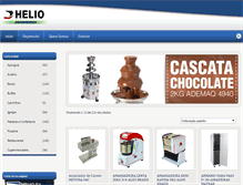 Tablet Screenshot of helioequipamentos.com.br
